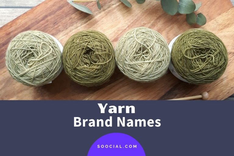 469 Catchy Yarn Brand Name Ideas that Sound Great Soocial
