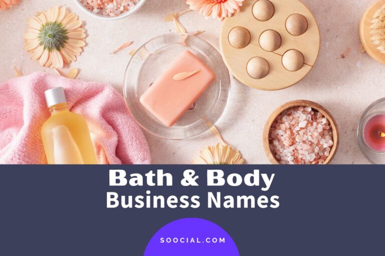 811 Bath and Body Business Name Ideas That Fit Any Mood - Soocial