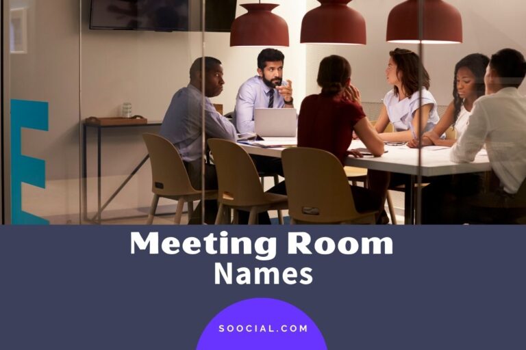 617 Meeting Room Name Ideas To Get Your Team Talking Soocial