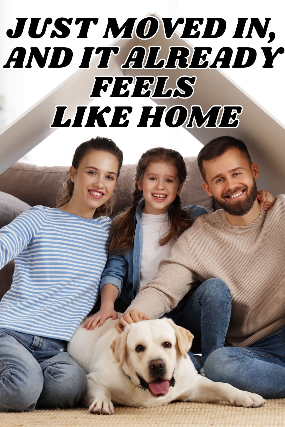 just moved in,and it already feels like home - new home captions