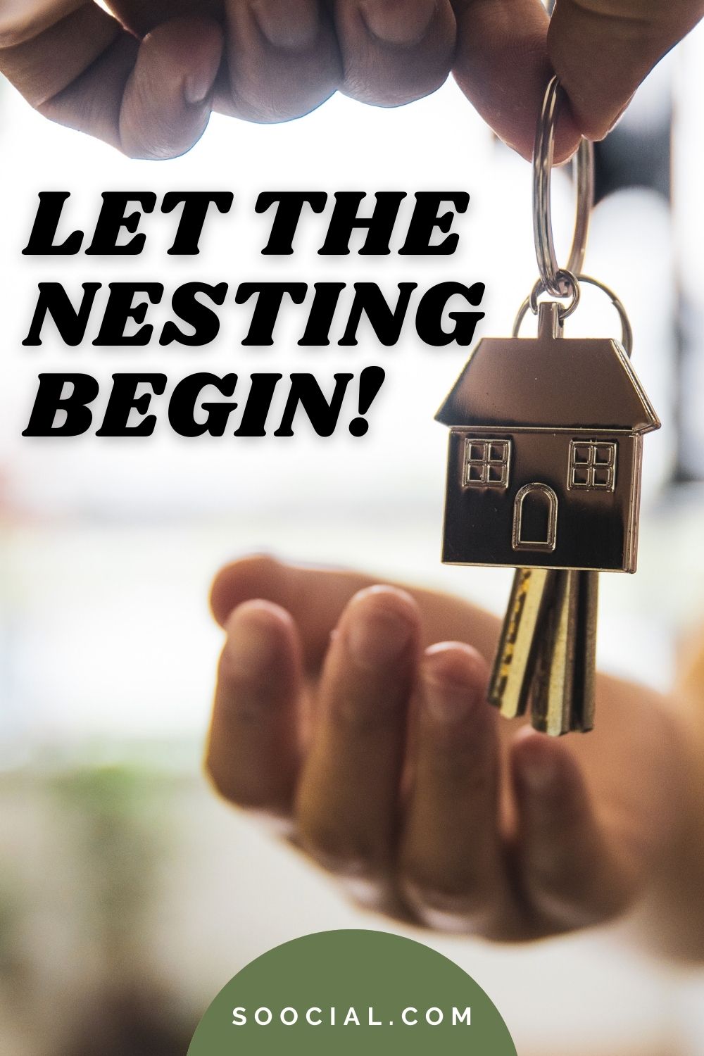 let the nesting begin - new home captions