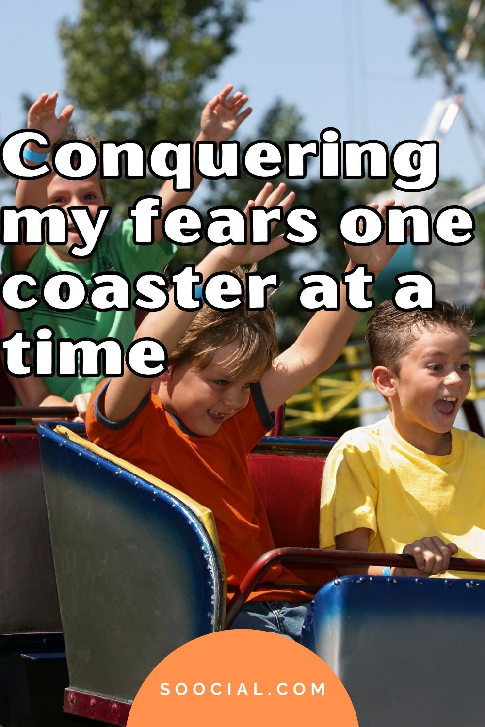 Conquering my fears one coaster at a time Roller coaster captions