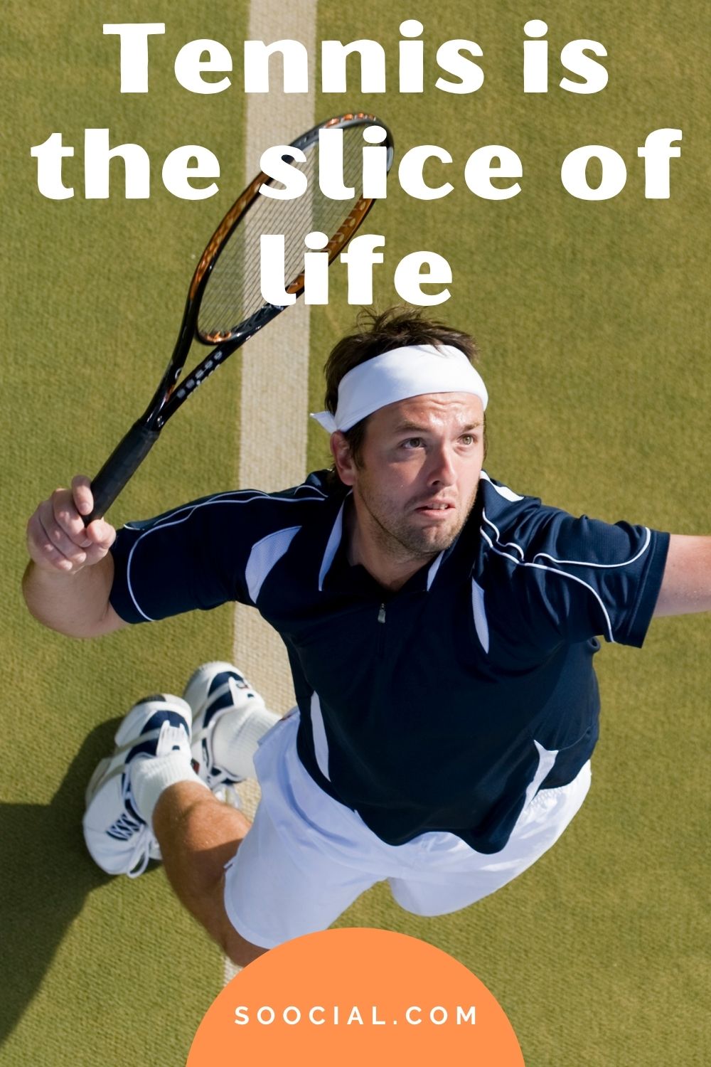 Tennis is the slice of life Tennis captions