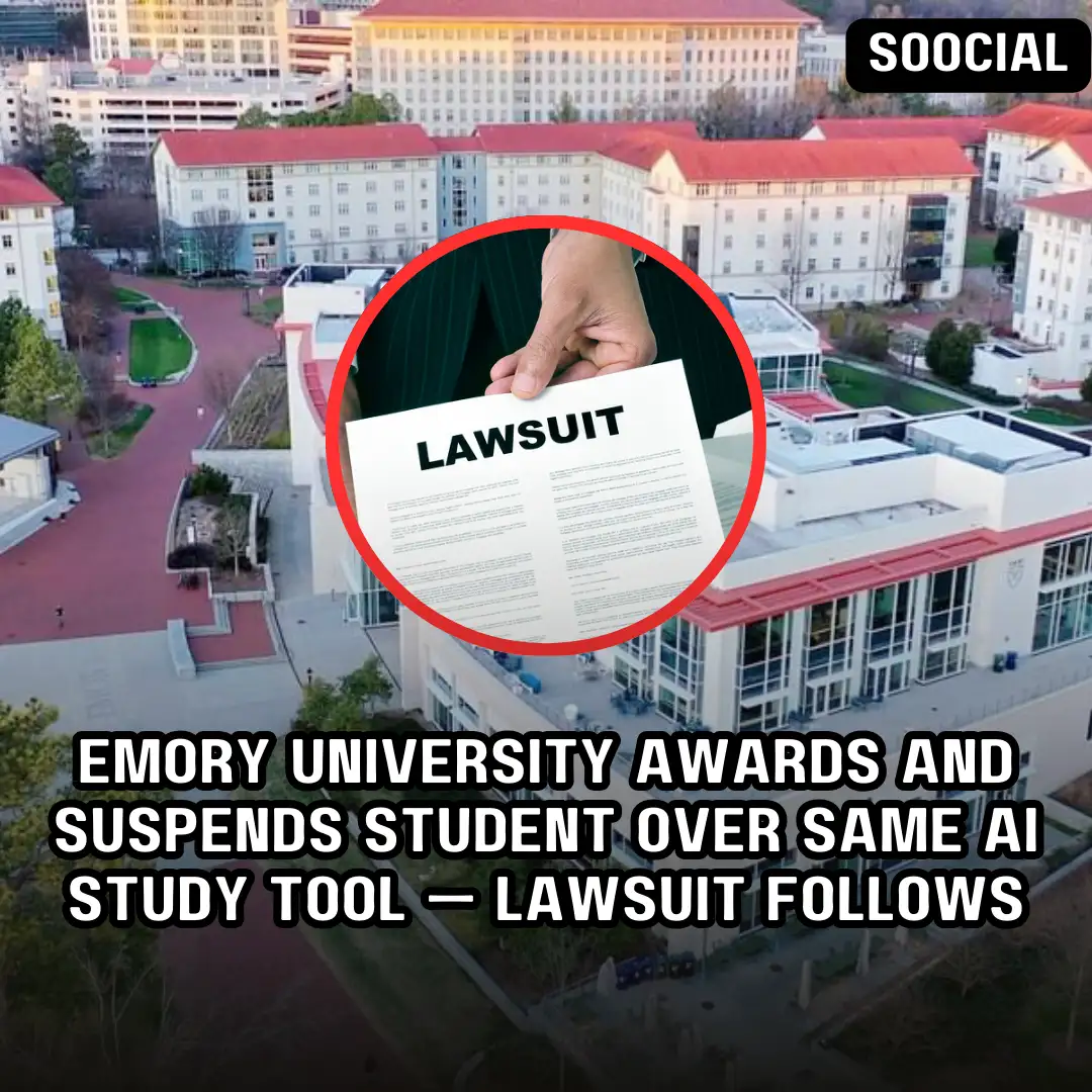 Emory University Awards and Suspends Student Over Same AI Study Tool — Lawsuit Follows
