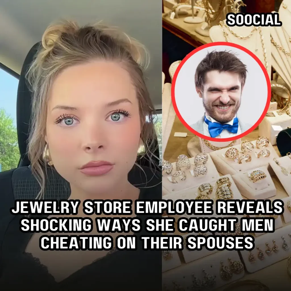 Jewelry store employee reveals shocking ways she caught men cheating on