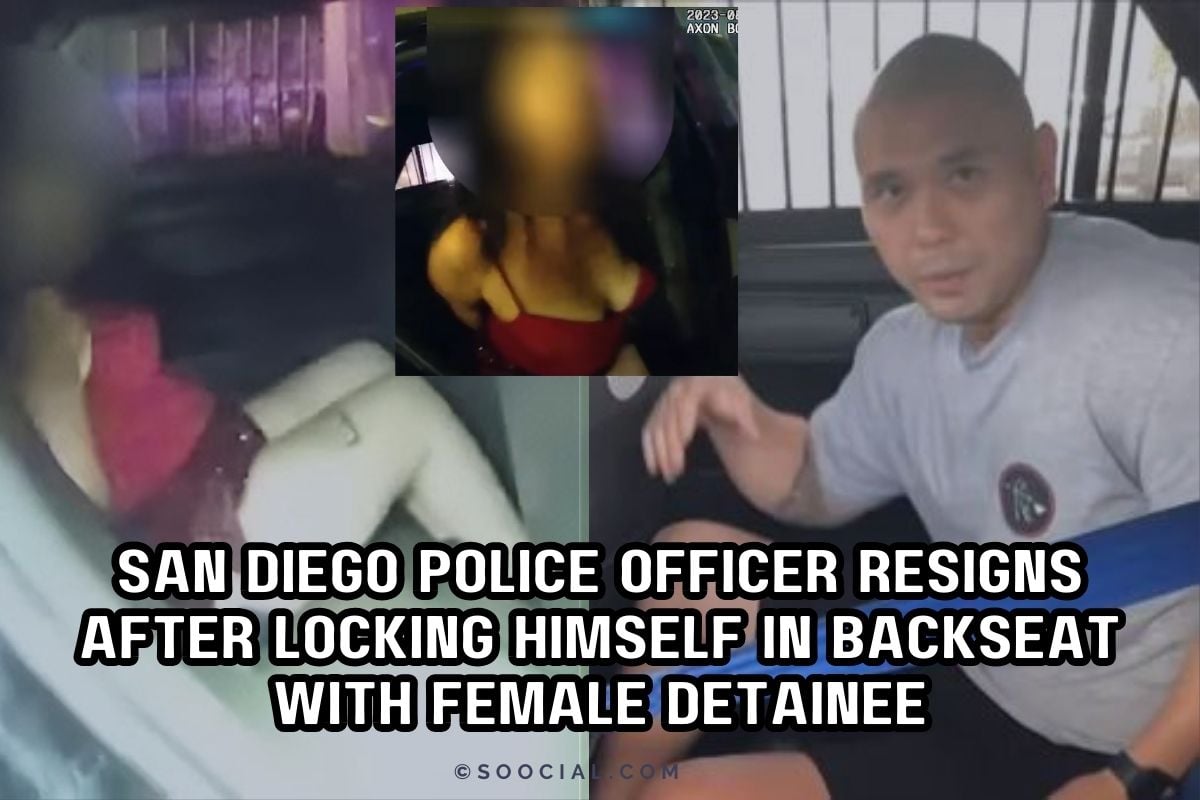 San Diego Police Officer Resigns After Locking Himself in Backseat with Female Detainee