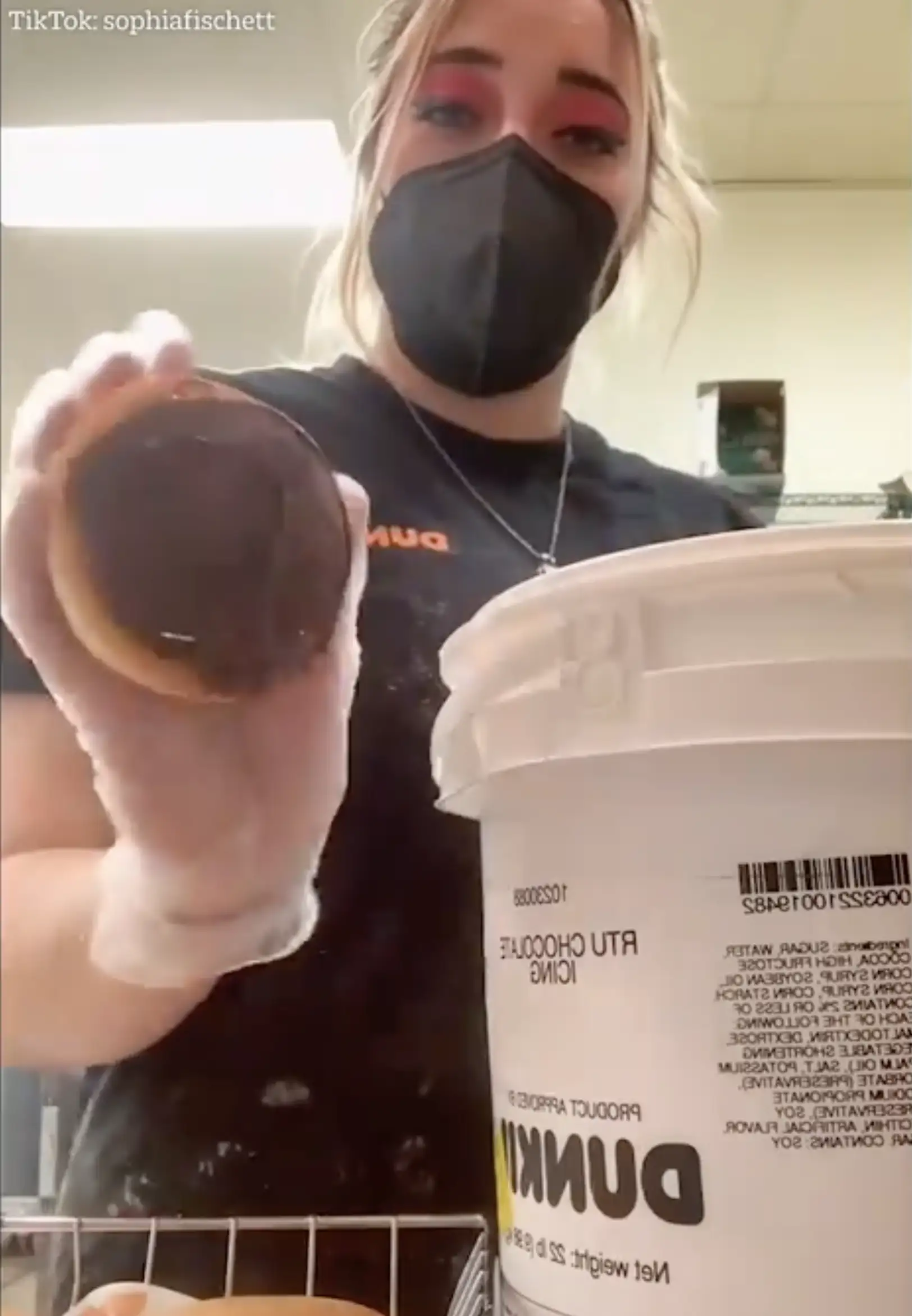 Sophia Fischett At Dunkin