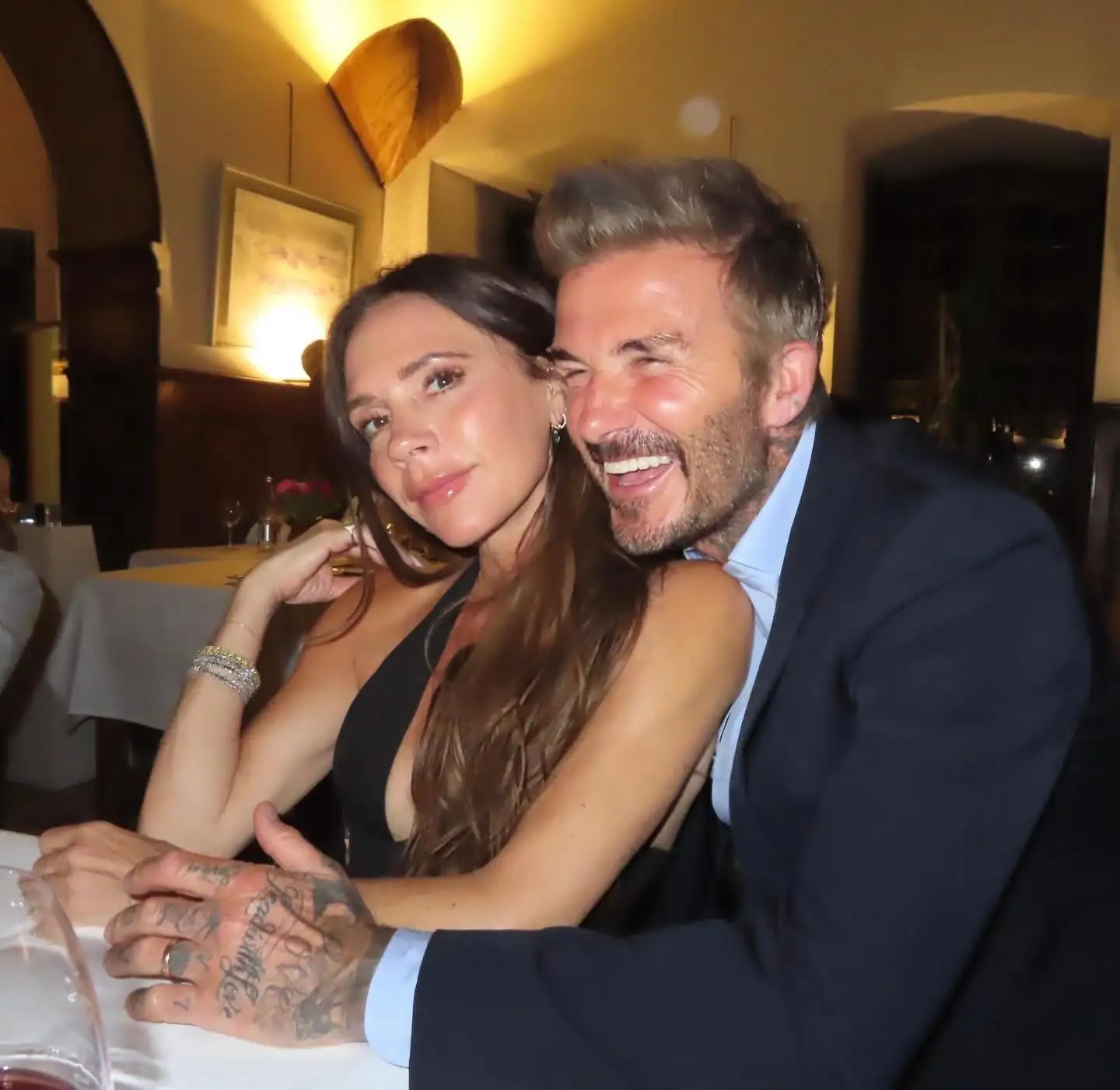 David and Victoria Beckham