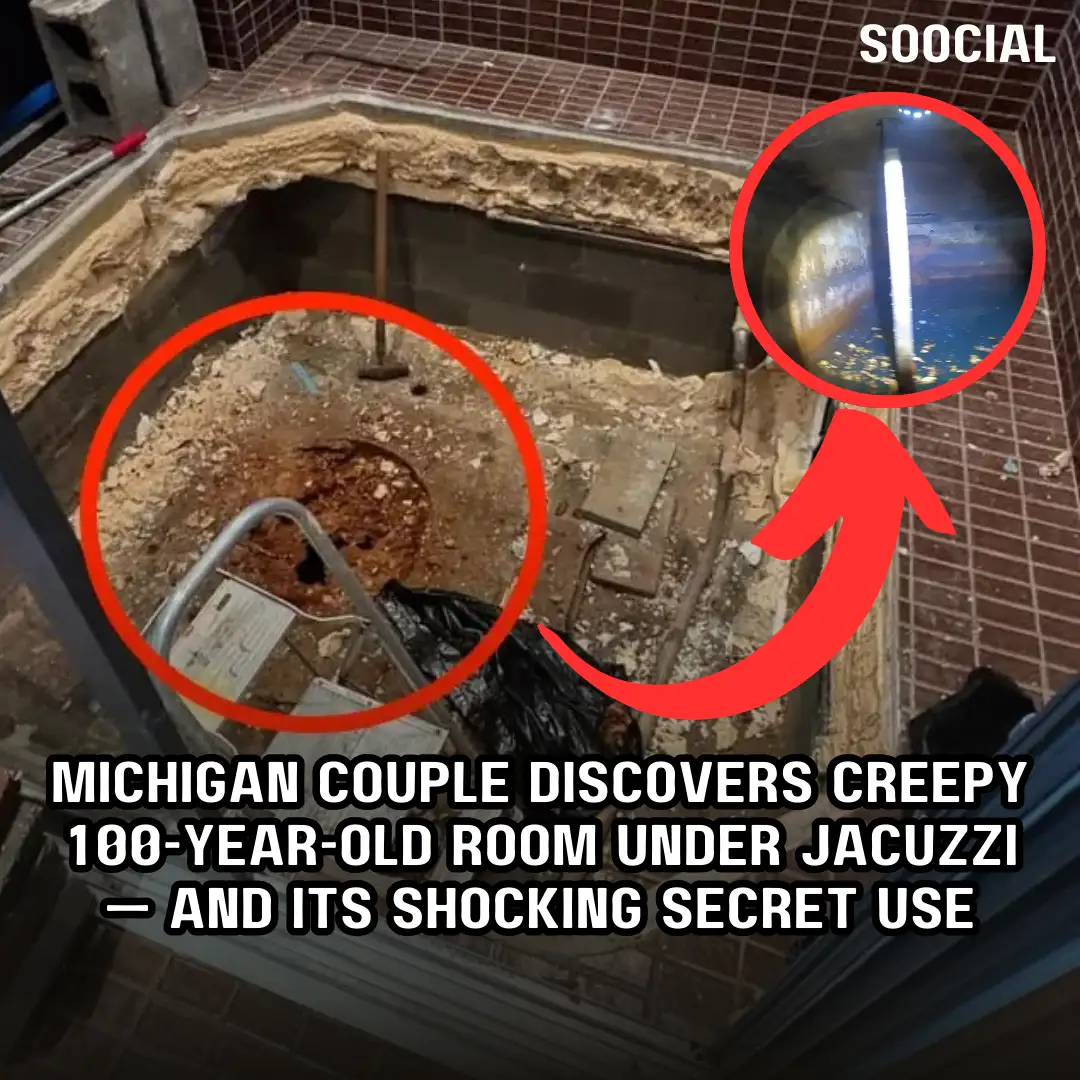 Michigan Couple Discovers Creepy 100 Year Old Room Under Jacuzzi — And Its Shocking Secret Use