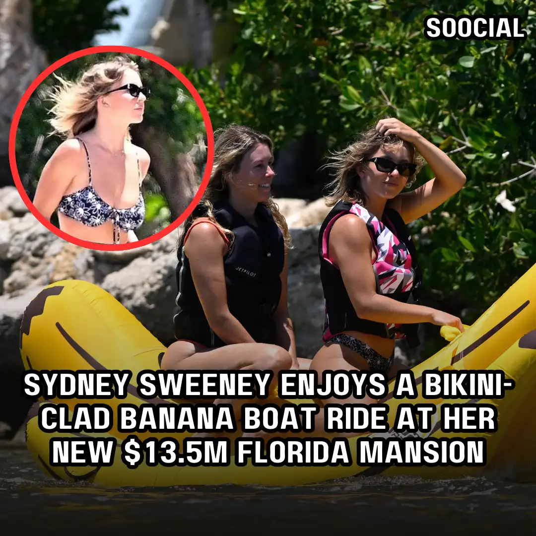 Sydney Sweeney Enjoys a Bikini Clad Banana Boat Ride at Her New 13.5M Florida Mansion
